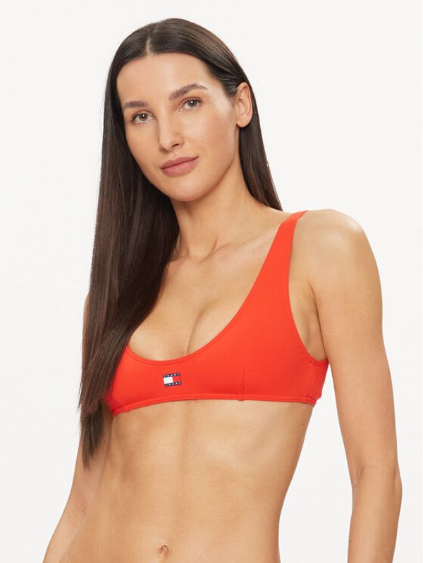 Tommy Hilfiger Tommy Hilfiger Gornji dio kupaćeg kostima UW0UW05098 Crvena