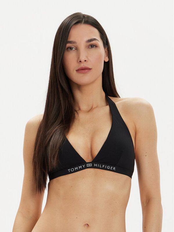 Tommy Hilfiger Tommy Hilfiger Gornji dio kupaćeg kostima UW0UW05257 Crna