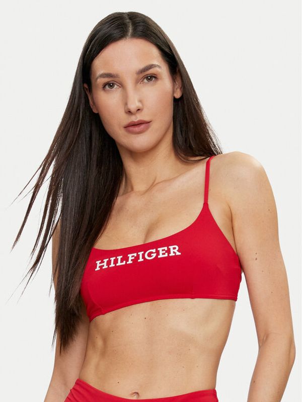 Tommy Hilfiger Tommy Hilfiger Gornji dio kupaćeg kostima UW0UW05302 Crvena