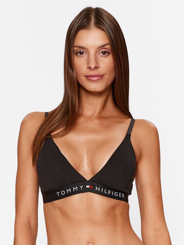 Tommy Hilfiger Tommy Hilfiger Grudnjak brallete UW0UW04144 Crna