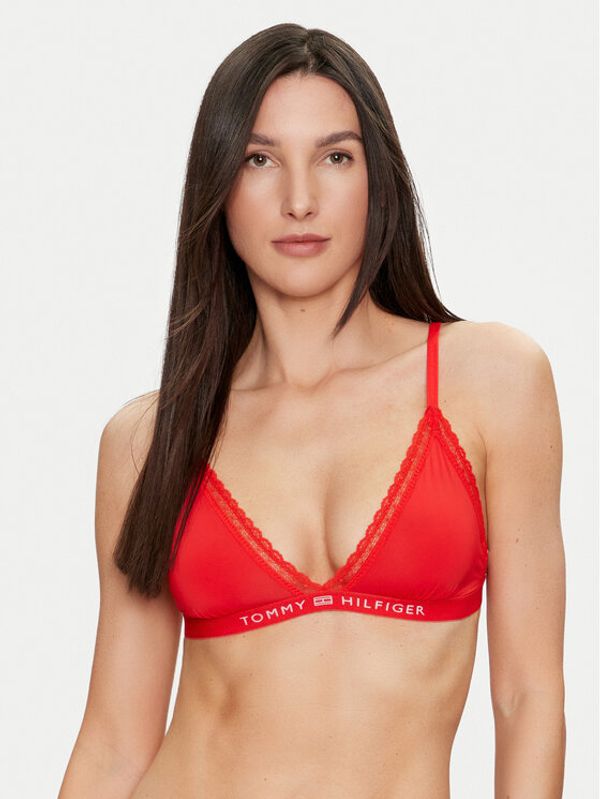 Tommy Hilfiger Tommy Hilfiger Grudnjak brallete UW0UW04242 Crvena