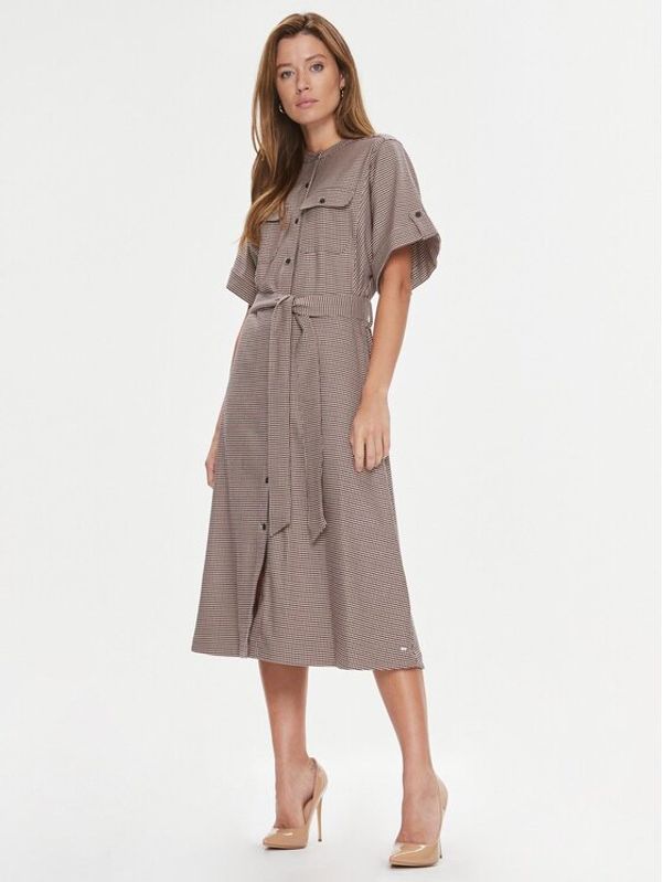 Tommy Hilfiger Tommy Hilfiger Haljina košulja WW0WW40848 Šarena Regular Fit