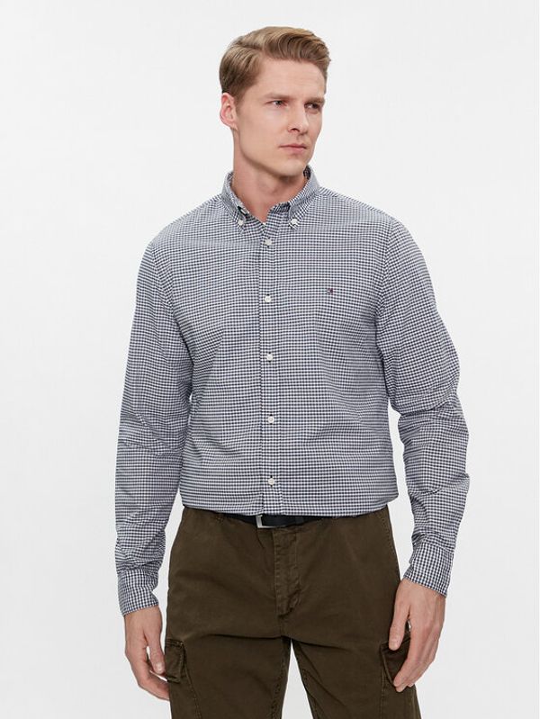 Tommy Hilfiger Tommy Hilfiger Košulja Gingham MW0MW33764 Plava Slim Fit
