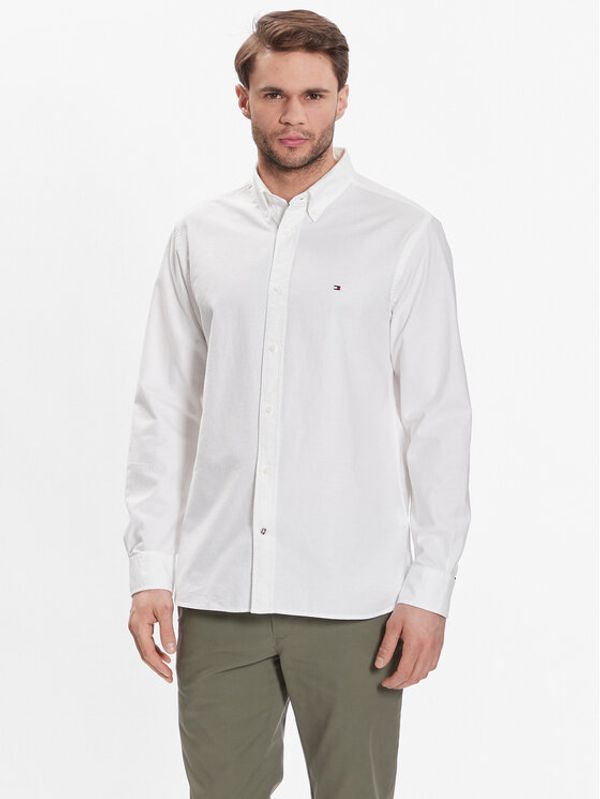 Tommy Hilfiger Tommy Hilfiger Košulja MW0MW30677 Écru Regular Fit