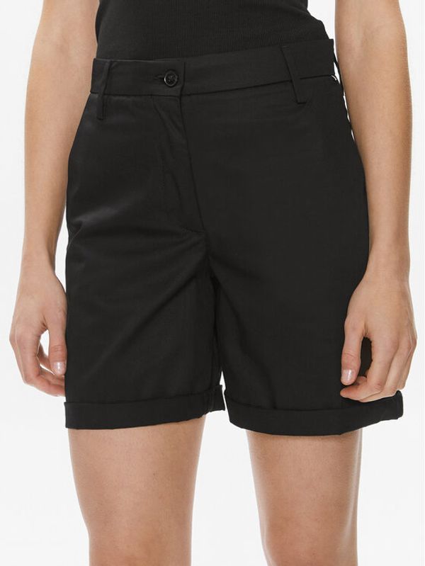 Tommy Hilfiger Tommy Hilfiger Kratke hlače WW0WW41769 Crna Regular Fit