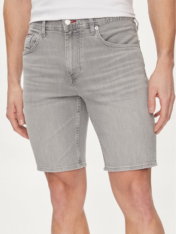 Tommy Hilfiger Tommy Hilfiger Kratke traperice Brooklyn MW0MW35177 Siva Straight Fit