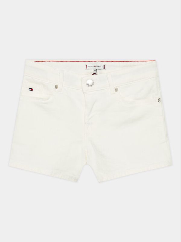 Tommy Hilfiger Tommy Hilfiger Kratke traperice Nora KG0KG07243 D Bijela Skinny Fit