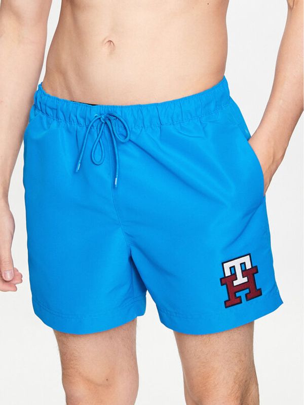 Tommy Hilfiger Tommy Hilfiger Kupaće hlače Medium Drawstring UM0UM02732 Plava Slim Fit