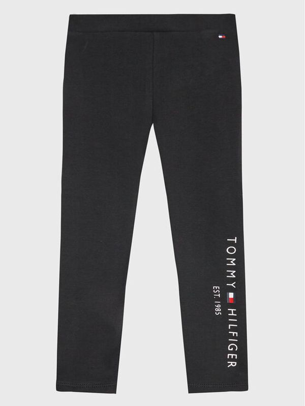 Tommy Hilfiger Tommy Hilfiger Leggings Essential KG0KG06586 Crna Slim Fit