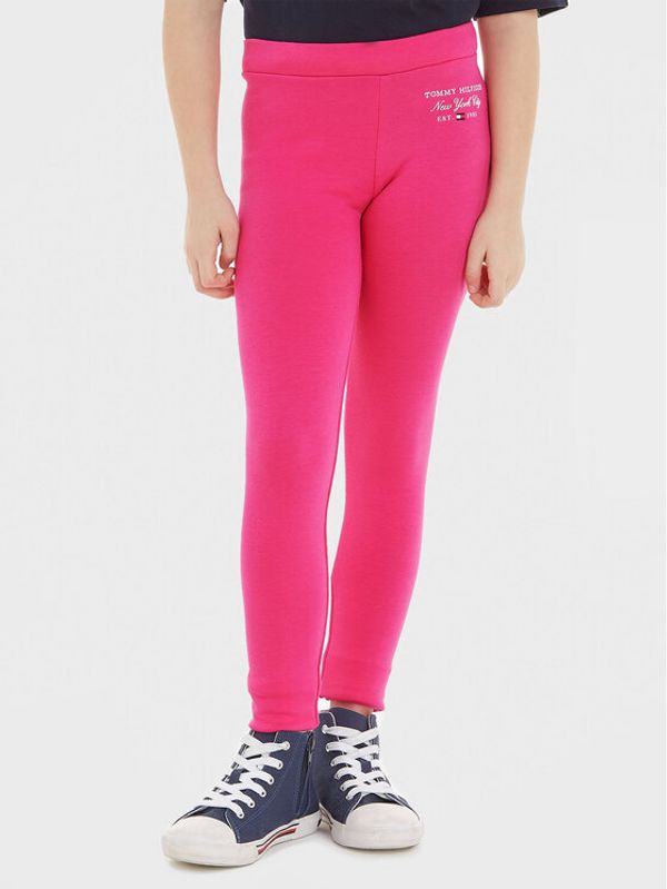 Tommy Hilfiger Tommy Hilfiger Leggings KG0KG07682 Ružičasta Slim Fit