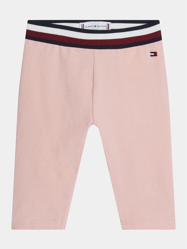 Tommy Hilfiger Tommy Hilfiger Leggings KN0KN01948 Ružičasta Slim Fit
