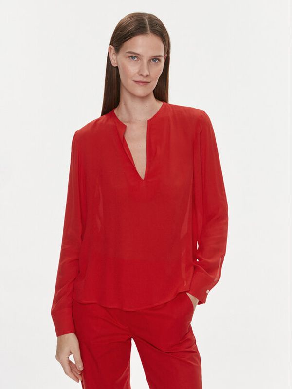 Tommy Hilfiger Tommy Hilfiger Majica WW0WW39665 Narančasta Relaxed Fit