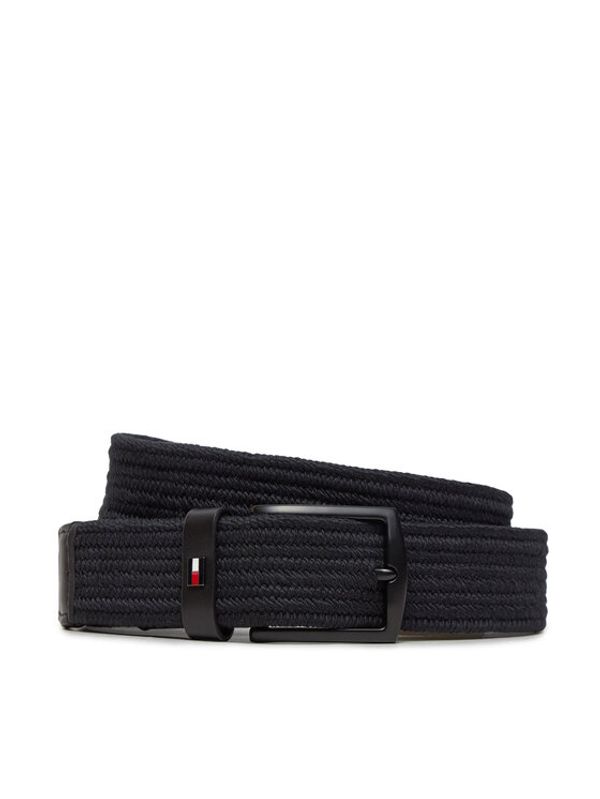 Tommy Hilfiger Tommy Hilfiger Muški remen Denton Elastic AM0AM12548 Crna