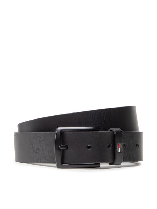 Tommy Hilfiger Tommy Hilfiger Muški remen Denton Matte 3.5 AM0AM08362 Crna