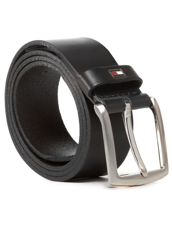 Tommy Hilfiger Tommy Hilfiger Muški remen New Denton Belt 4.0 E367863162 Crna