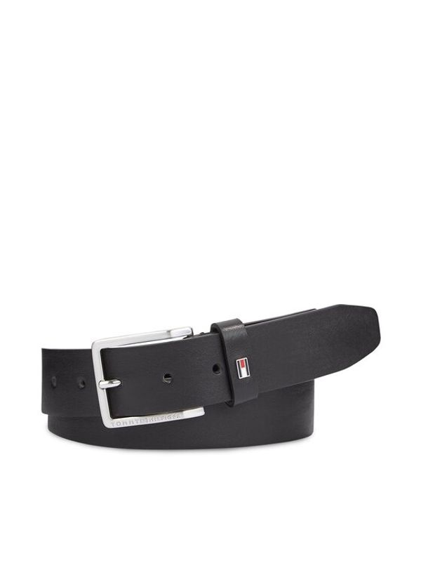 Tommy Hilfiger Tommy Hilfiger Muški remen Oliver 3.5 Adj AM0AM12166 Crna