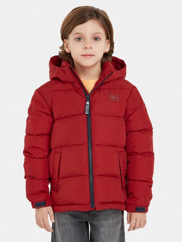 Tommy Hilfiger Tommy Hilfiger Pernata jakna Alaska KS0KS00402 D Tamnocrvena Regular Fit