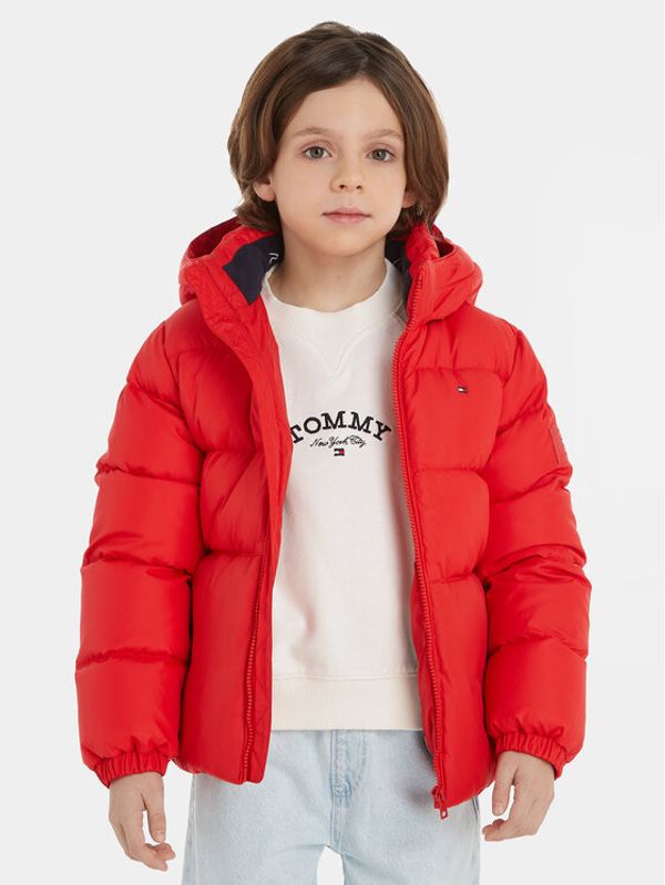 Tommy Hilfiger Tommy Hilfiger Pernata jakna Essential KB0KB08341 S Narančasta Regular Fit