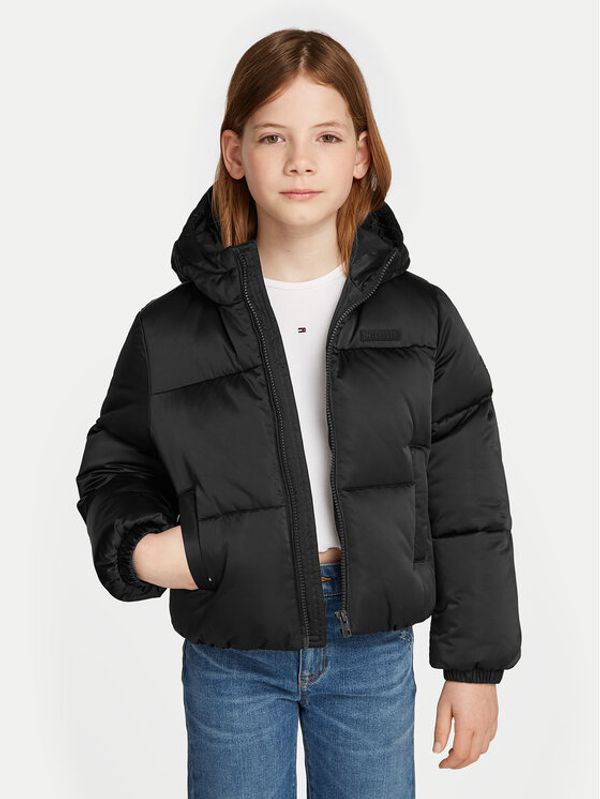Tommy Hilfiger Tommy Hilfiger Pernata jakna New York KG0KG08050 Crna Regular Fit
