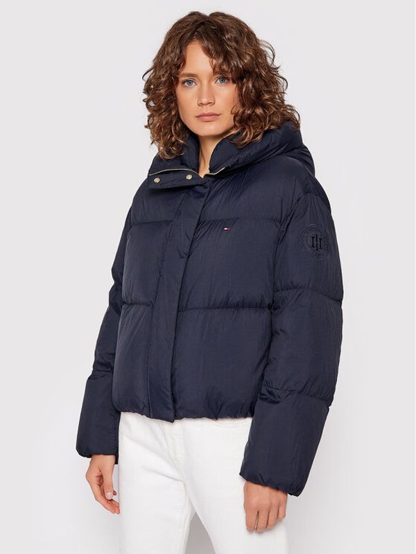 Tommy Hilfiger Tommy Hilfiger Pernata jakna WW0WW29933 Tamnoplava Loose Fit