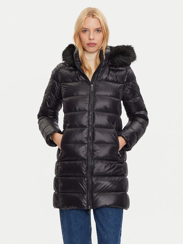 Tommy Hilfiger Tommy Hilfiger Pernata jakna WW0WW43122 Crna Regular Fit