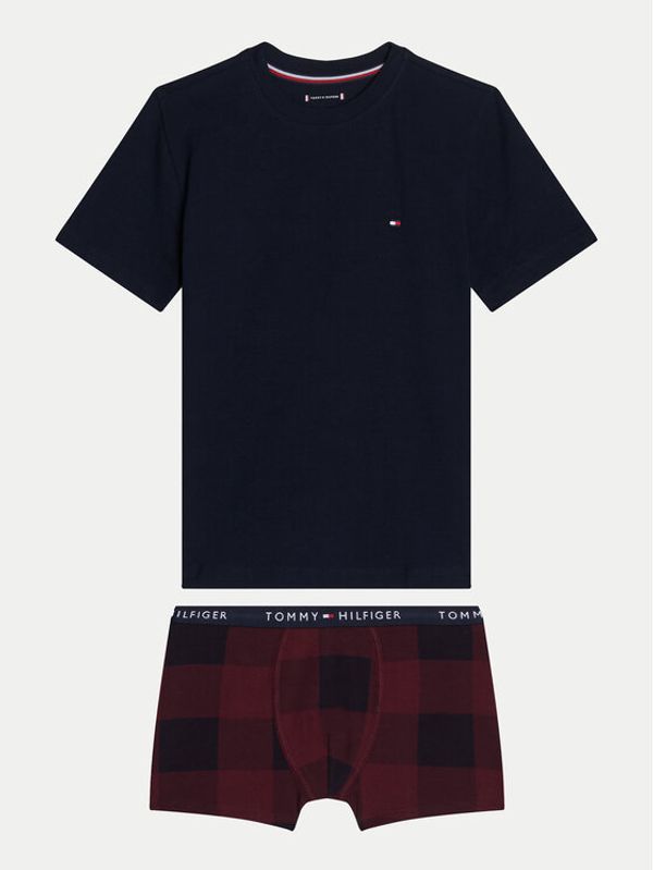Tommy Hilfiger Tommy Hilfiger Pidžama UB0UB00562 Tamnoplava Regular Fit
