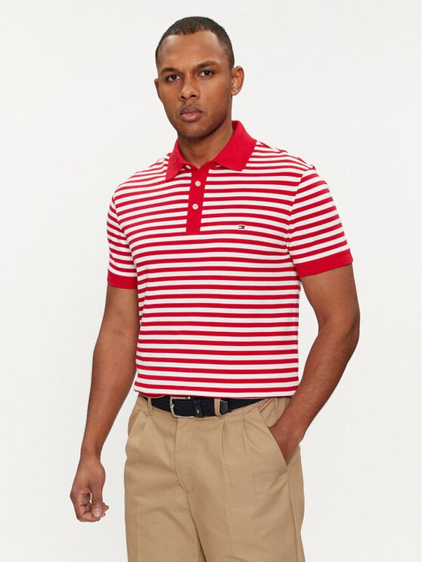 Tommy Hilfiger Tommy Hilfiger Polo 1985 MW0MW17771 Crvena Slim Fit