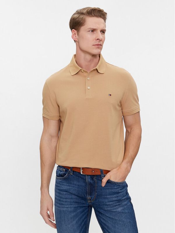 Tommy Hilfiger Tommy Hilfiger Polo 1985 MW0MW17771 Kaki Slim Fit