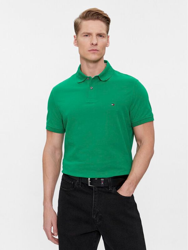 Tommy Hilfiger Tommy Hilfiger Polo 1985 Regular Polo MW0MW17770 Zelena Regular Fit