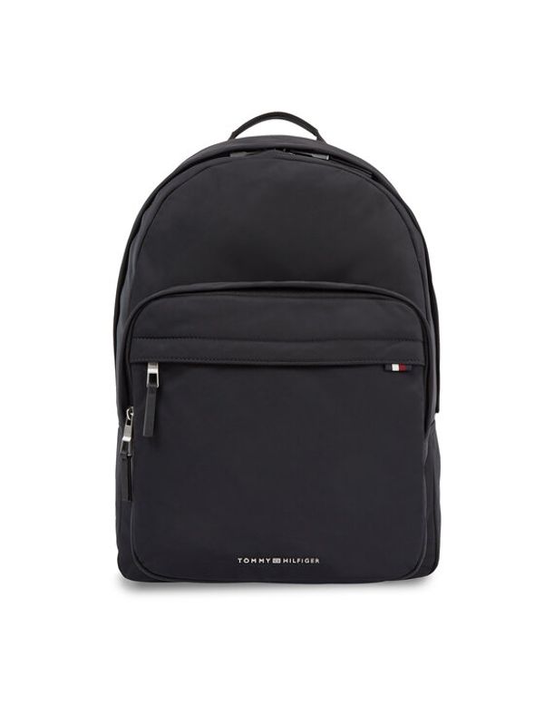 Tommy Hilfiger Tommy Hilfiger Ruksak Th Signature Backpack AM0AM12214 Crna
