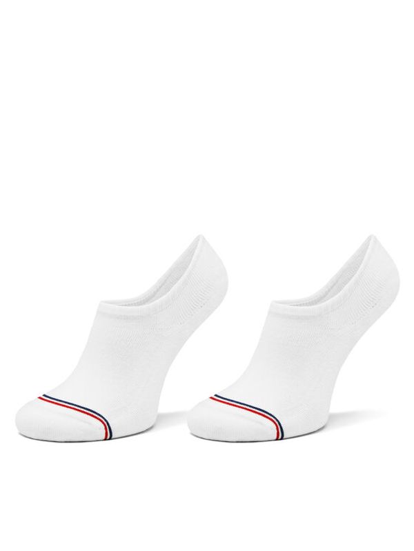 Tommy Hilfiger Tommy Hilfiger Set od 2 para unisex niskih čarapa 701228179 Bijela