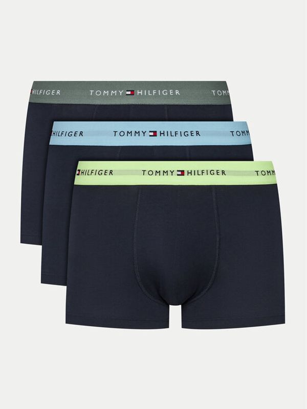 Tommy Hilfiger Tommy Hilfiger Set od 3 para bokserica UM0UM02763 Crna