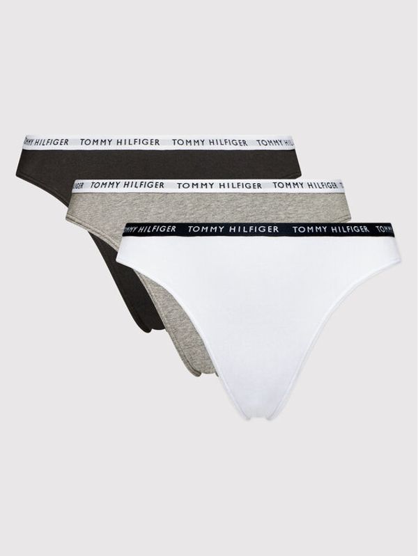 Tommy Hilfiger Tommy Hilfiger Set od 3 para klasičnih gaćica 3p UW0UW02828 Šarena