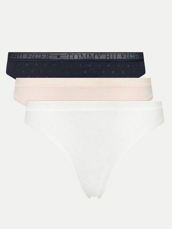 Tommy Hilfiger Tommy Hilfiger Set od 3 para klasičnih gaćica UW0UW05284 Šarena