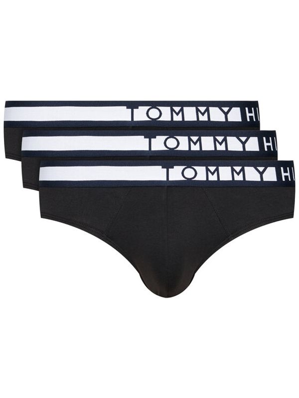 Tommy Hilfiger Tommy Hilfiger Set od 3 para muških slip gaća UM0UM01227 Crna