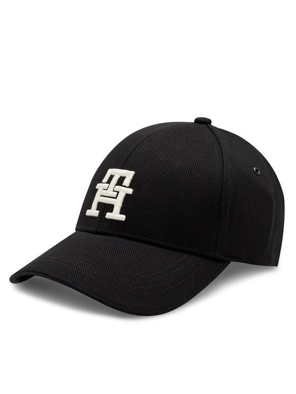 Tommy Hilfiger Tommy Hilfiger Šilterica Imd Cotton 6 Panel Cap AM0AM12541 Crna