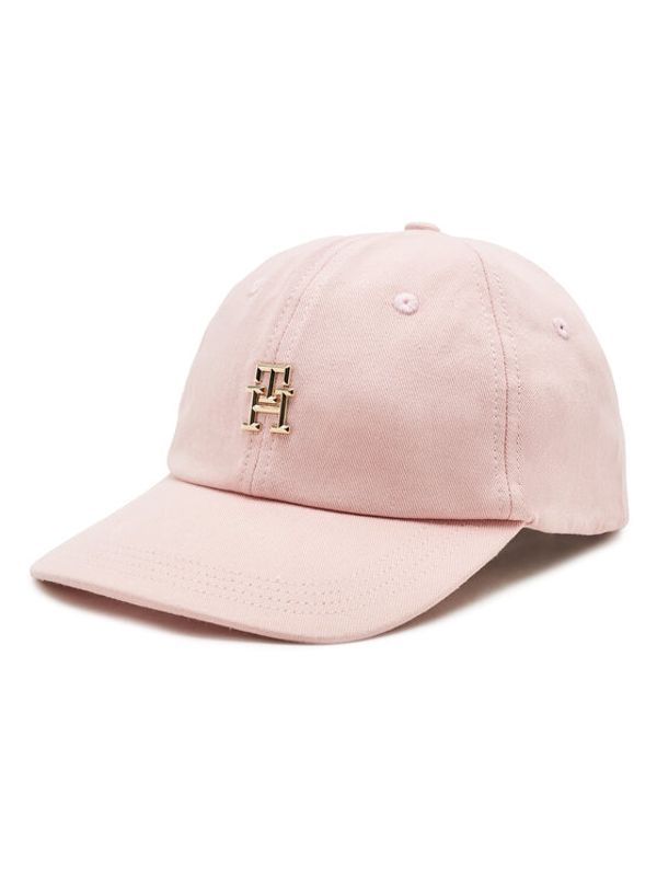 Tommy Hilfiger Tommy Hilfiger Šilterica Naturally Th Soft Cap AW0AW14528 Ružičasta