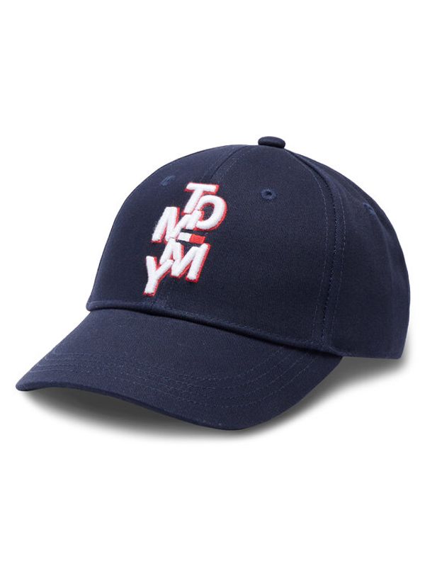 Tommy Hilfiger Tommy Hilfiger Šilterica Tommy Logo Cap AU0AU01600 Tamnoplava