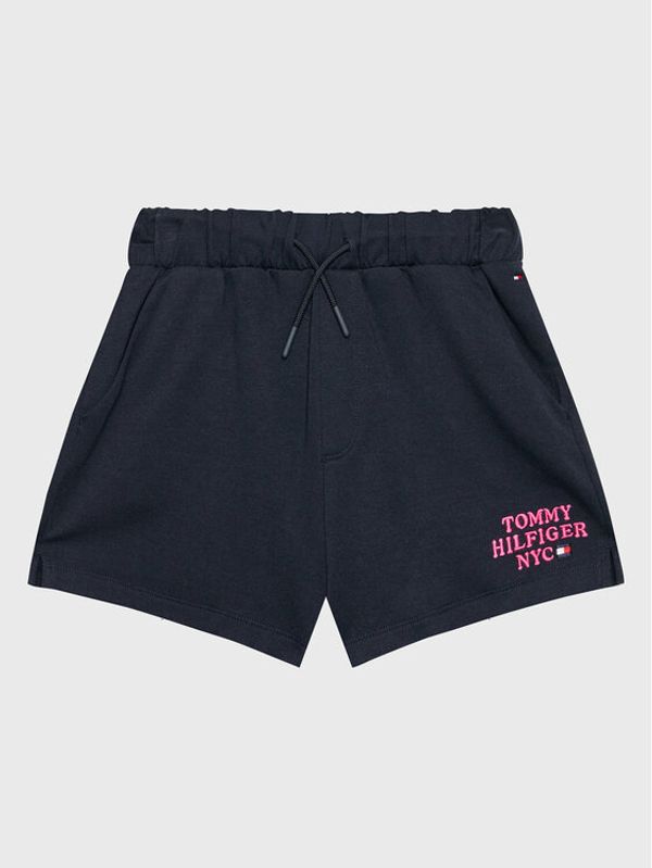 Tommy Hilfiger Tommy Hilfiger Sportske kratke hlače KG0KG06605 D Tamnoplava Regular Fit