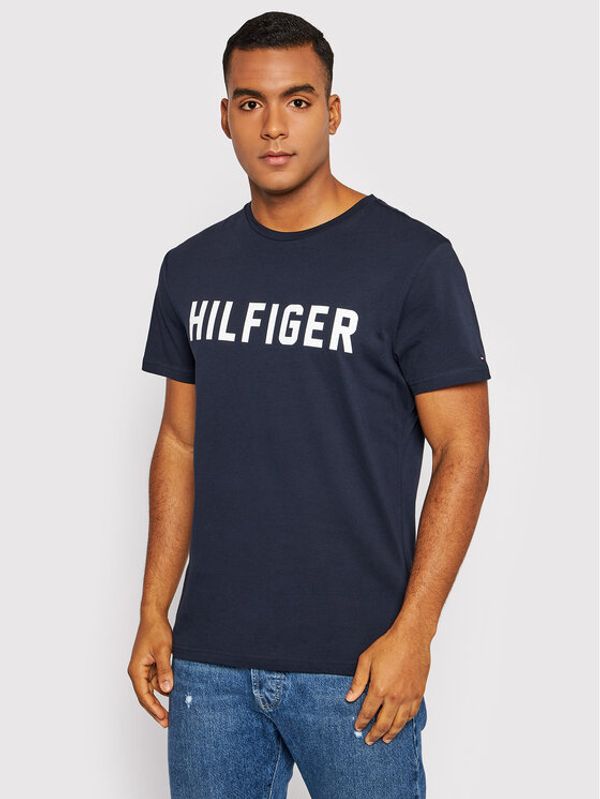 Tommy Hilfiger Tommy Hilfiger T-shirt Ss Tee UM0UM02011 Tamnoplava Regular Fit