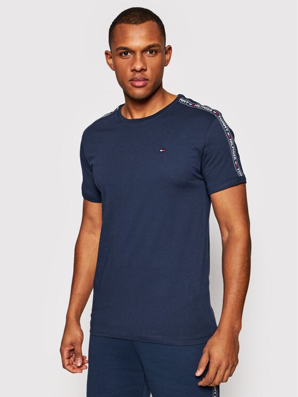 Tommy Hilfiger Tommy Hilfiger T-shirt UM0UM00562 Tamnoplava Regular Fit