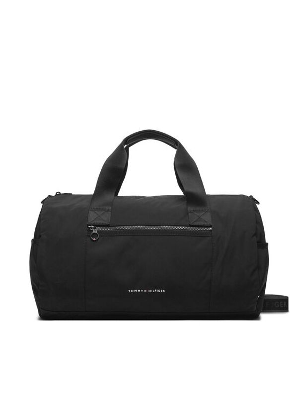 Tommy Hilfiger Tommy Hilfiger Torba Th Skyline Duffle AM0AM11551 Crna