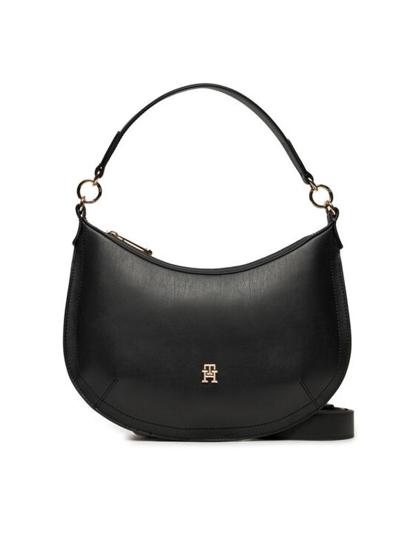 Tommy Hilfiger Tommy Hilfiger Torbica Chic Shoulder Bag AW0AW16687 Crna