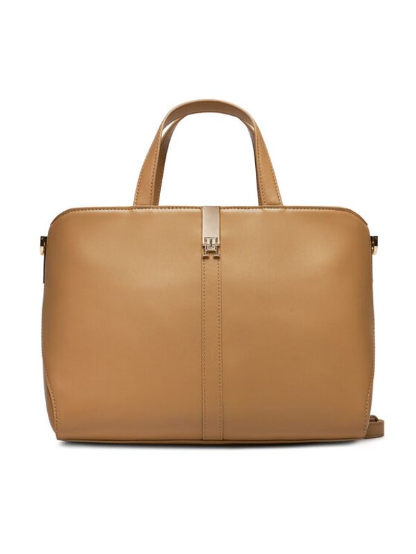 Tommy Hilfiger Tommy Hilfiger Torbica Heritage Satchel AW0AW16318 Smeđa