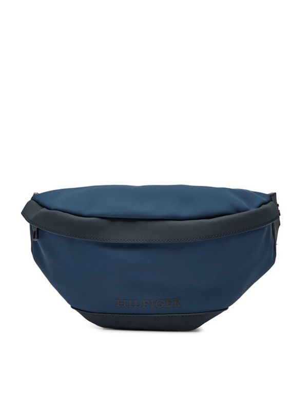 Tommy Hilfiger Tommy Hilfiger Torbica oko struka Monotype Pu Bumbag AM0AM12603 Tamnoplava