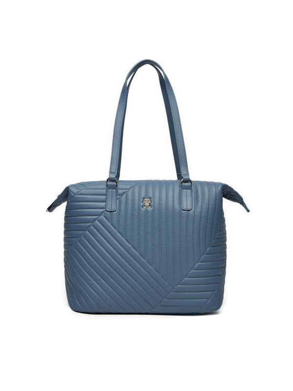 Tommy Hilfiger Tommy Hilfiger Torbica Poppy Reform Tote Qu AW0AW17013 Plava