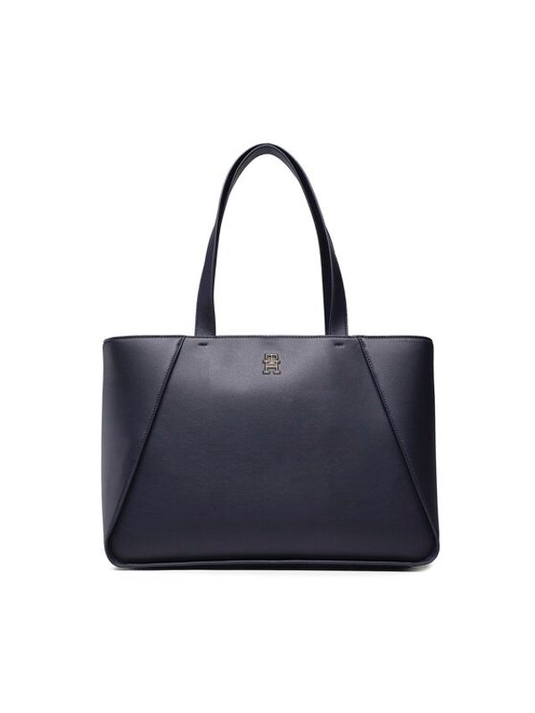 Tommy Hilfiger Tommy Hilfiger Torbica Th Casual Tote AW0AW14176 Tamnoplava