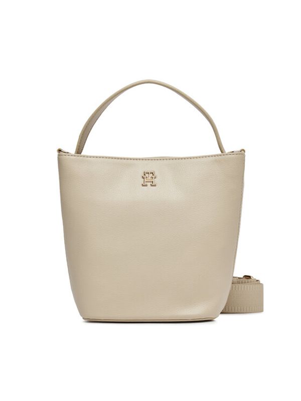 Tommy Hilfiger Tommy Hilfiger Torbica Th Essential Sc Bucket AW0AW15706 Bijela