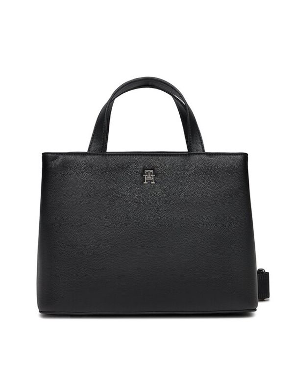 Tommy Hilfiger Tommy Hilfiger Torbica Th Essential Sc Satchel AW0AW15721 Crna