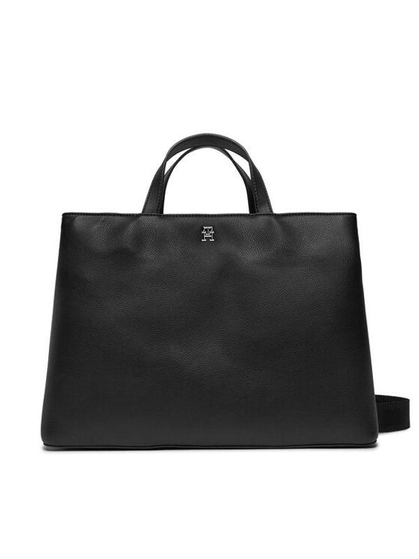 Tommy Hilfiger Tommy Hilfiger Torbica Th Essential Sc Workbag AW0AW15703 Crna